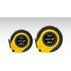 Stabila Soldes Magasin 13 Mètre-ruban à Boîtier STABILA LBM 2000 - Ruban En Fibre De Verre, Graduation Métrique - 30 M - 19655