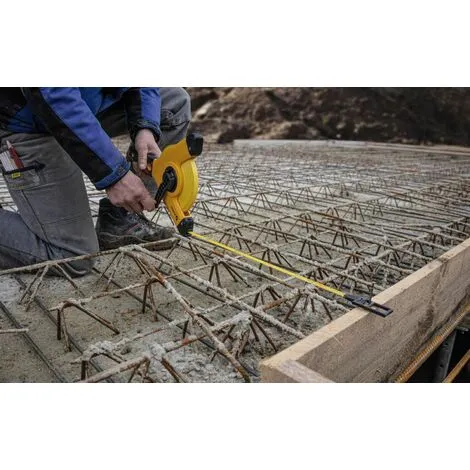 STABILA Mètre Ruban Cadre LBM 1000 FIBREGLASS, 50 M, Ruban Fibre De Verre, échelle Métrique - 19663 3 STABILA Mètre Ruban Cadre LBM 1000 FIBREGLASS, 50 M, Ruban Fibre De Verre, échelle Métrique - 19663 – Image 3