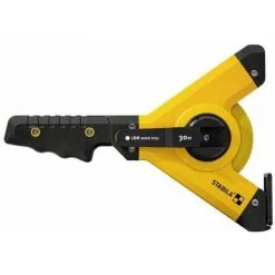 STABILA Mètre Ruban à Cadre LBM 1000 STEEL, 30 M, Ruban Acier, échelle Métrique - 19664